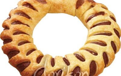 Handmade Mediterranean Bread Ring with Praline